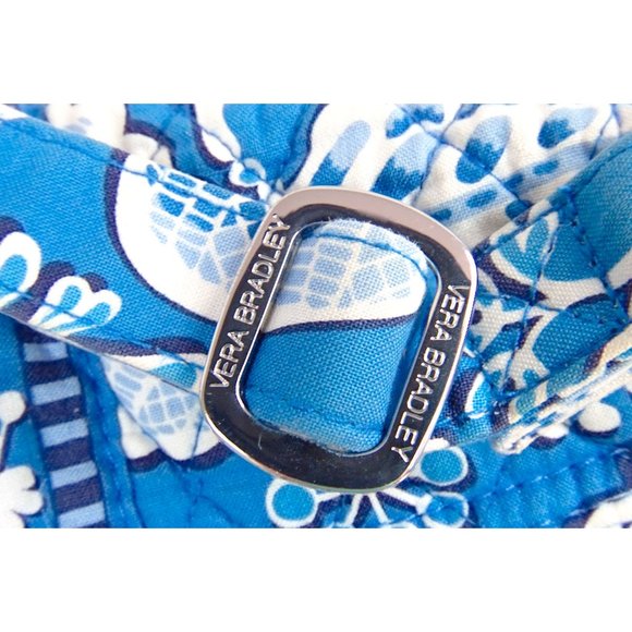 Blue and White Vera Bradely Purse - Picture 4 of 6